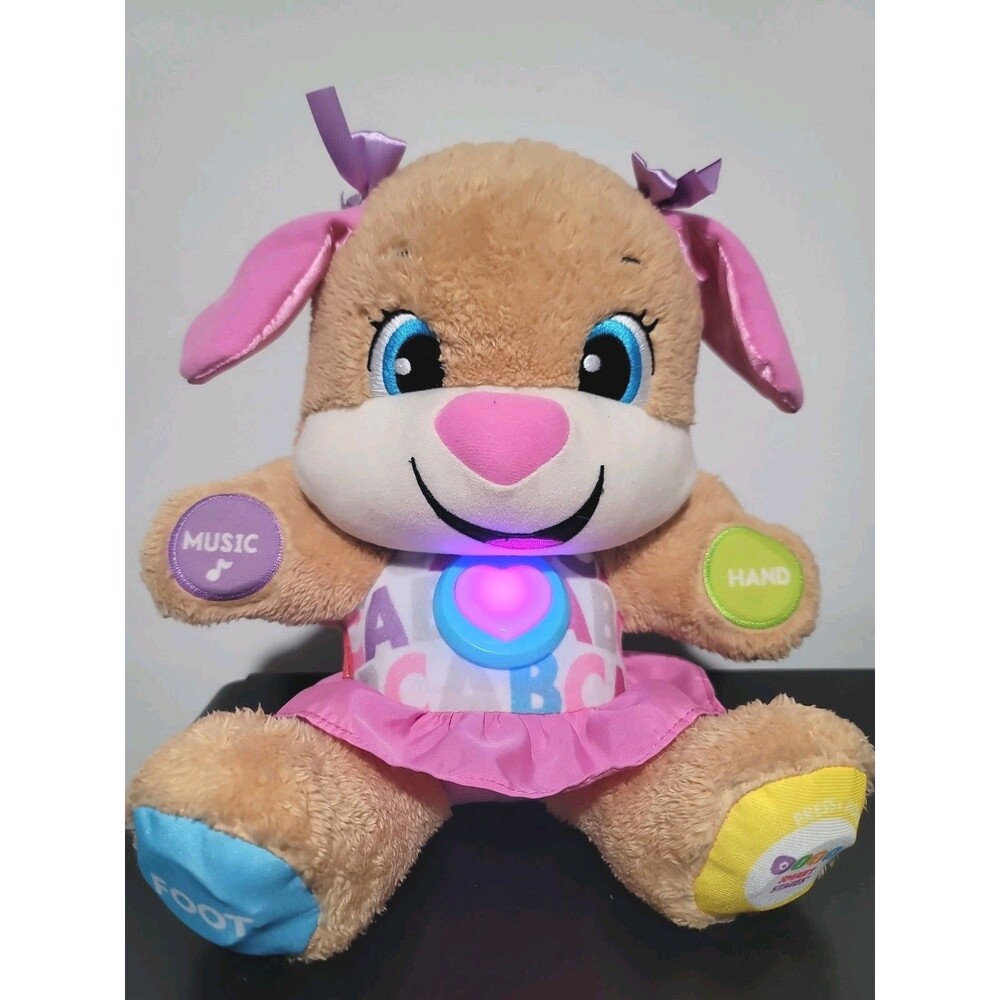 Fisher Price Laugh and Learn Smart Stages Sis Puppy WORKS